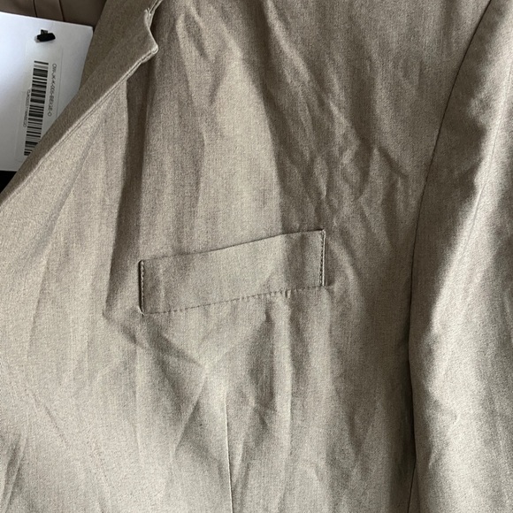 OAK + FORT Beige Single-Breasted Blazer - Picture 4 of 13